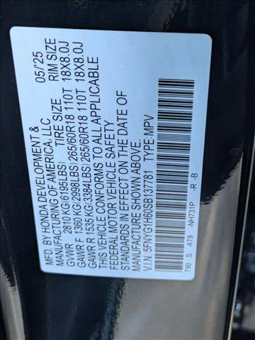 Certified 2025 Honda Pilot TrailSport image 25