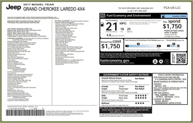 Used 2017 Jeep Grand Cherokee Altitude image 22