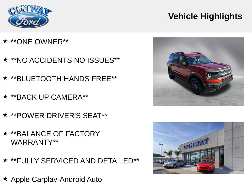 Used 2022 Ford Bronco Sport Big Bend w/ Convenience Package image 4