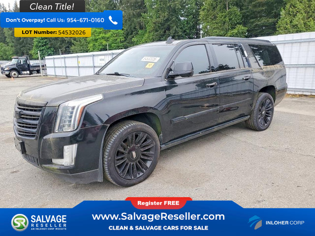 Used 2016 Cadillac Escalade ESV Platinum AWD/4WD image 1