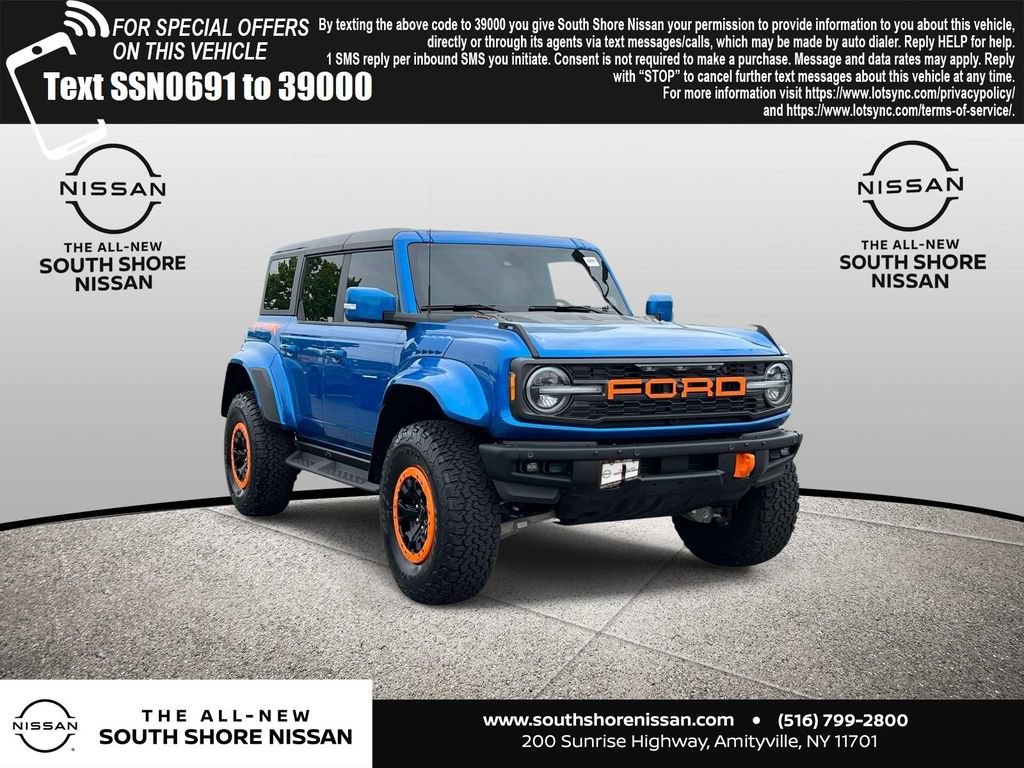 Used 2024 Ford Bronco Raptor w/ Interior Carbon Fiber Pack 6 AWD/4WD image 1