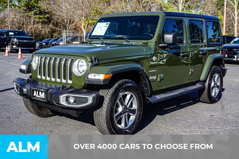 Used 2022 Jeep Wrangler Unlimited Sahara w/ Dual Top Group image 3