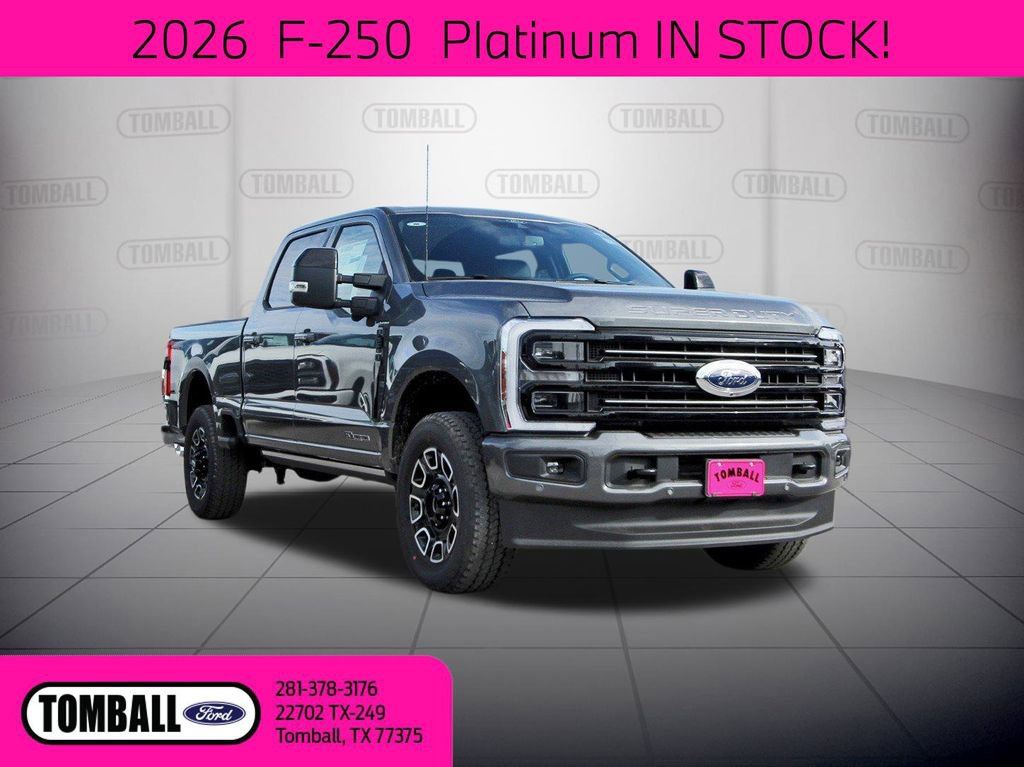New 2026 Ford F250 Platinum