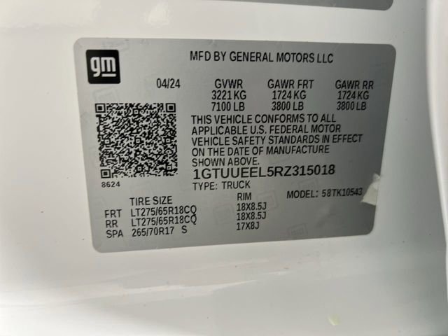 Certified 2024 GMC Sierra 1500 AT4 w/ Technology Package image 35