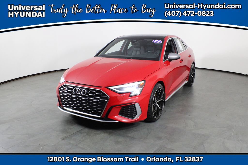 Used 2023 Audi S3 Premium Plus w/ Premium Plus Package AWD/4WD image 1