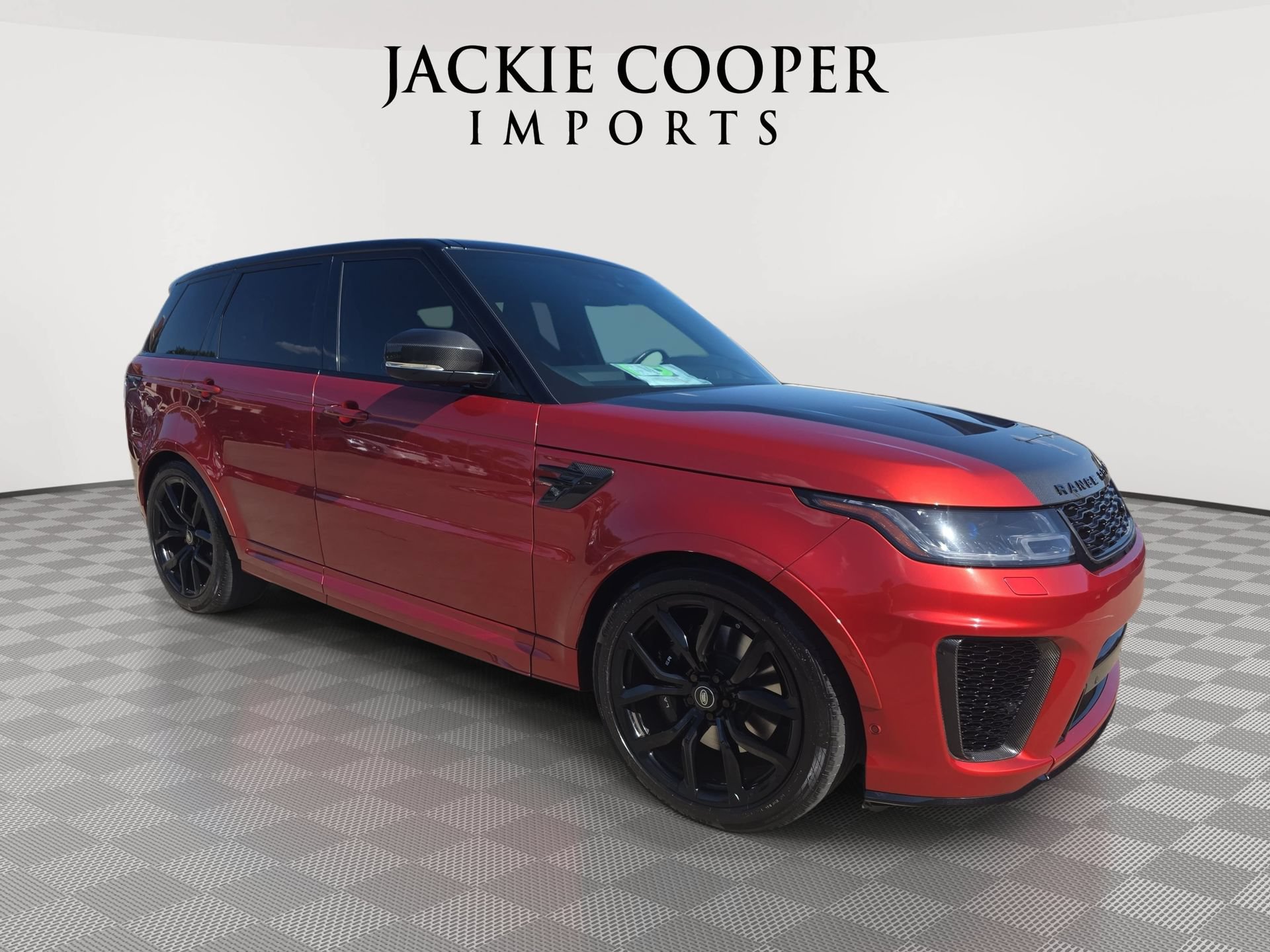 Used 2021 Land Rover Range Rover Sport SVR AWD/4WD image 3