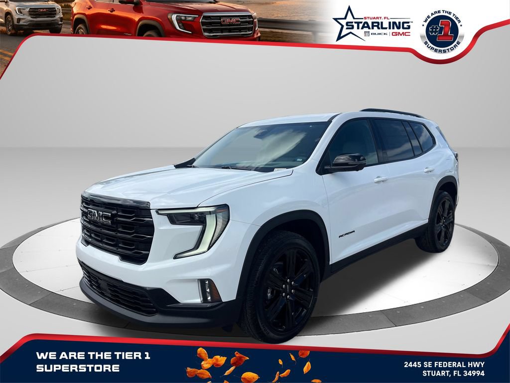 New 2026 GMC Acadia Elevation w/ Black Edition