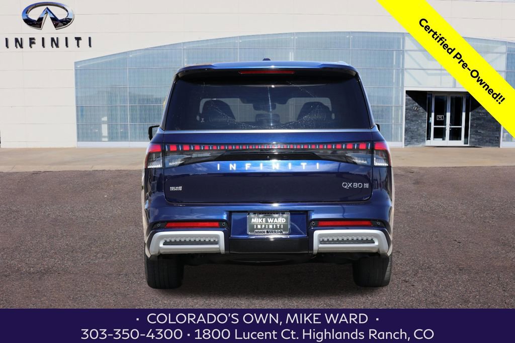 Certified 2025 INFINITI QX80 Sensory image 4