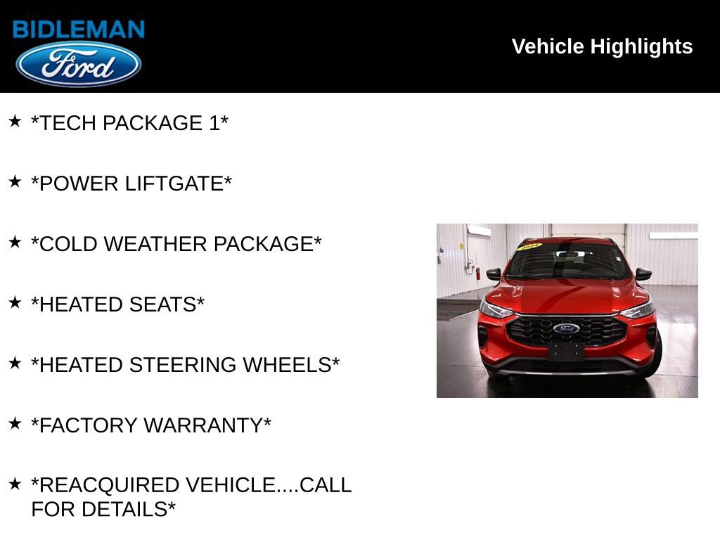 Used 2025 Ford Escape ST-Line w/ Tech Pack #1 image 10