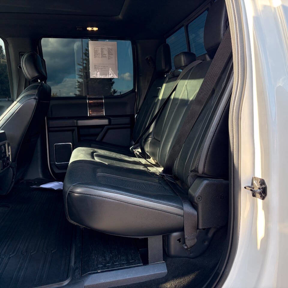 Used 2017 Ford F250 Platinum w/ Platinum Ultimate Package AWD/4WD image 11
