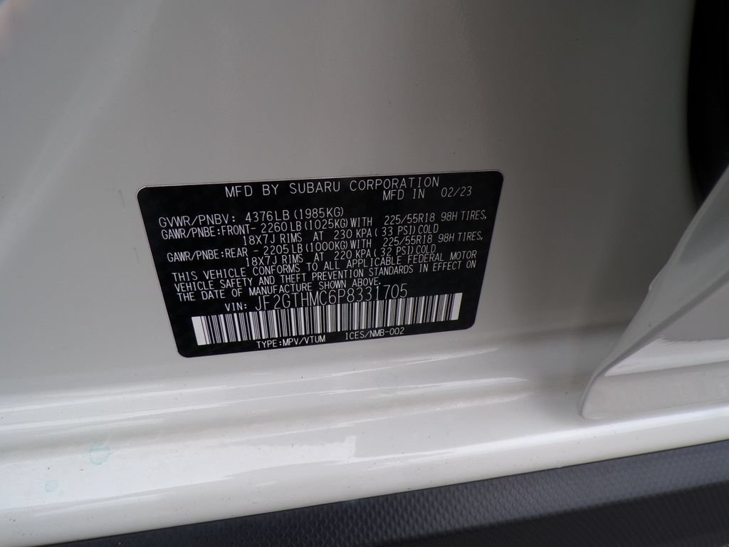 Used 2023 Subaru Crosstrek 2.5i Limited AWD/4WD image 36
