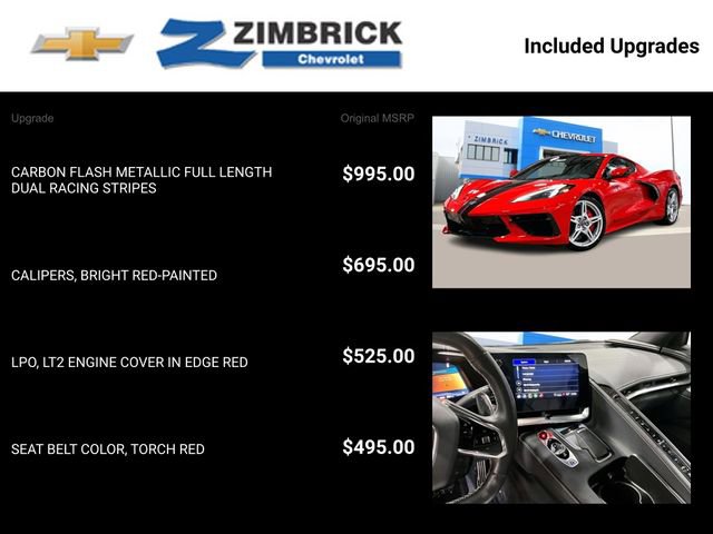 Certified 2023 Chevrolet Corvette Stingray Coupe w/ 1LT image 14