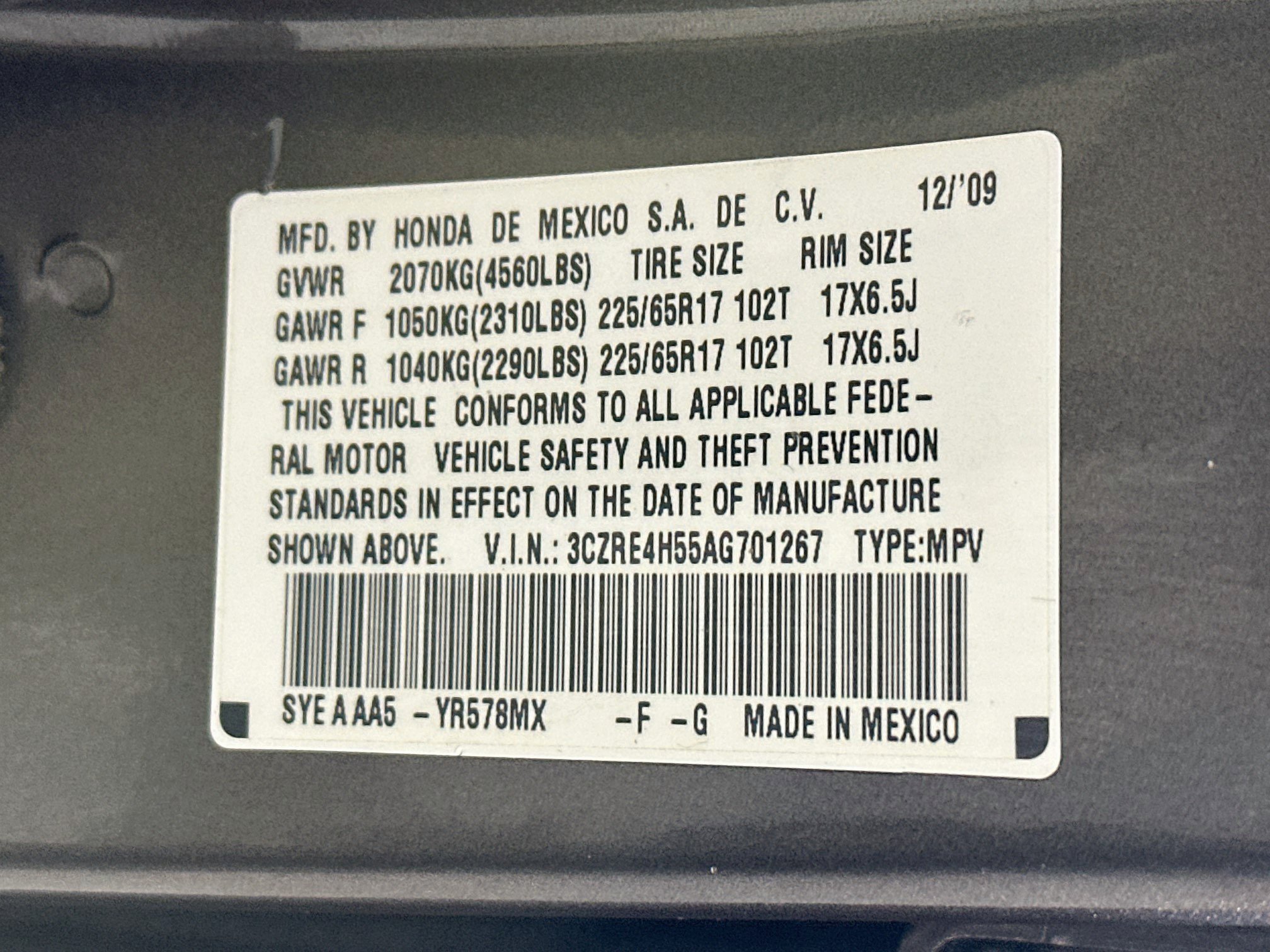 Used 2010 Honda CR-V EX image 29