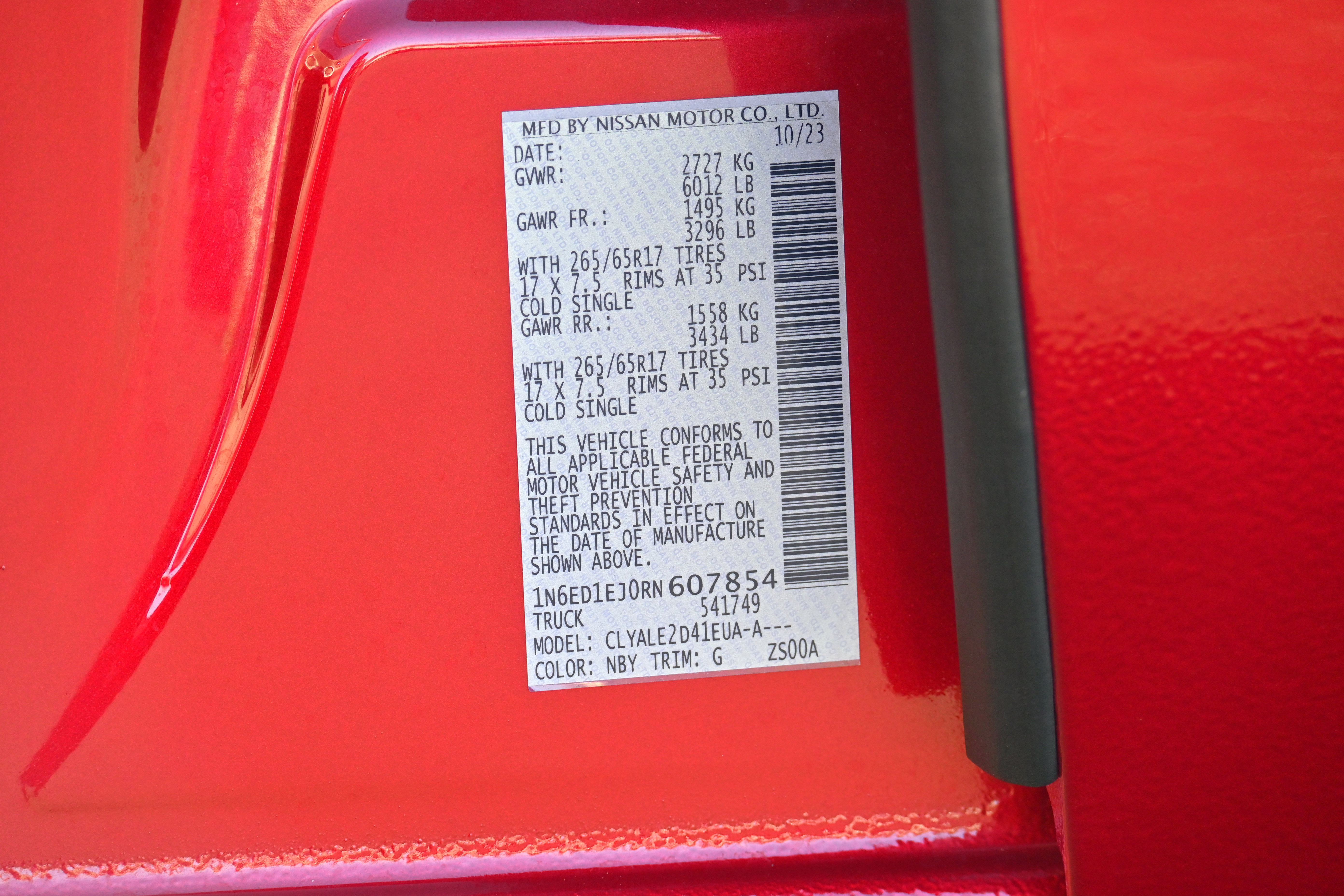 Used 2024 Nissan Frontier SL w/ Technology Package image 34