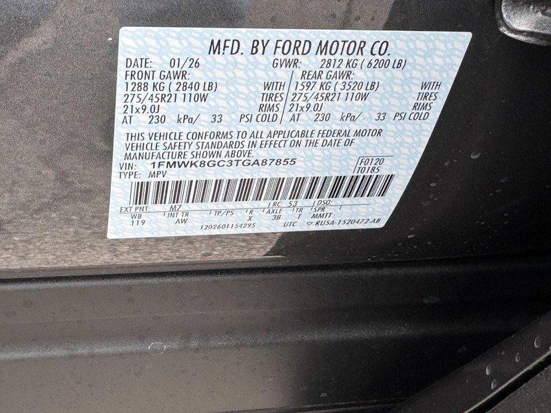New 2026 Ford Explorer ST w/ Sun And Sound Package image 19