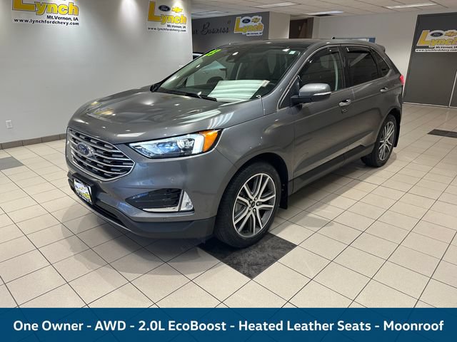 Used 2023 Ford Edge Titanium w/ Class II Trailer Tow Package AWD/4WD image 2