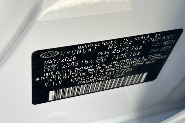 New 2026 Hyundai Sonata SEL FWD image 22