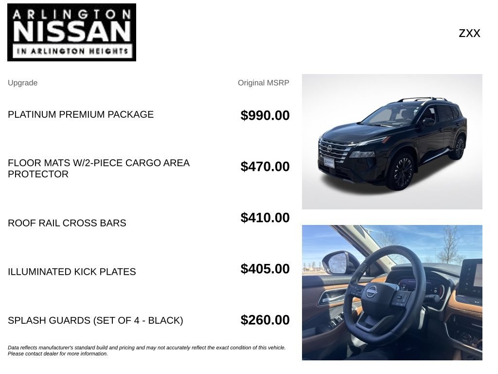 Certified 2025 Nissan Rogue Platinum w/ Platinum Premium Package AWD/4WD image 4
