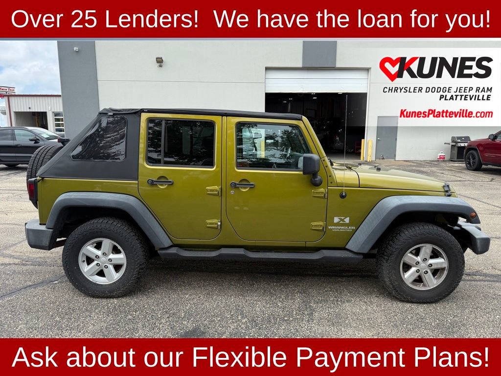 Used 2007 Jeep Wrangler Unlimited X AWD/4WD image 11
