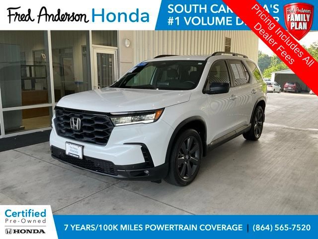 Certified 2025 Honda Pilot Sport image 1