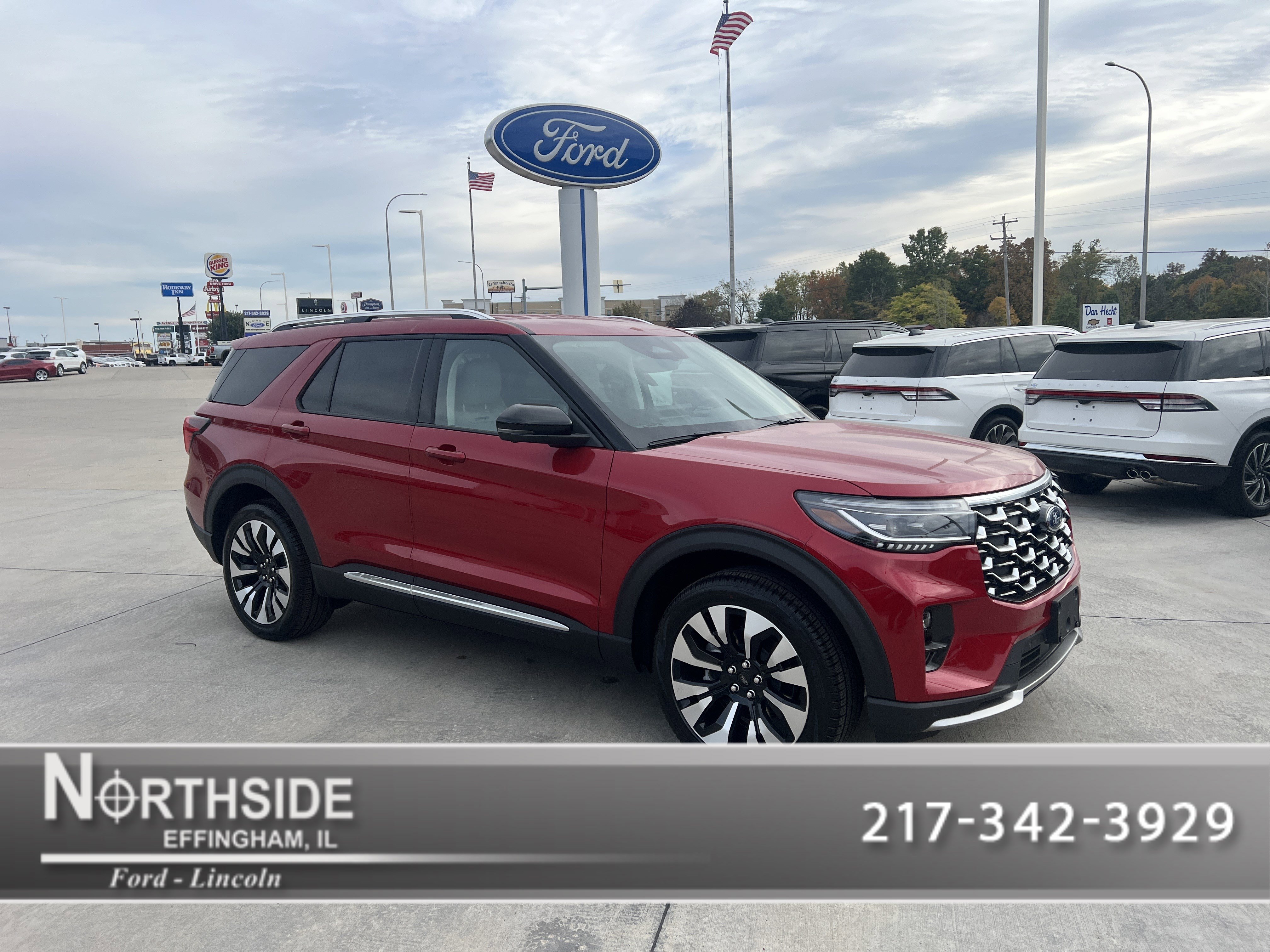 New 2026 Ford Explorer Platinum image 1