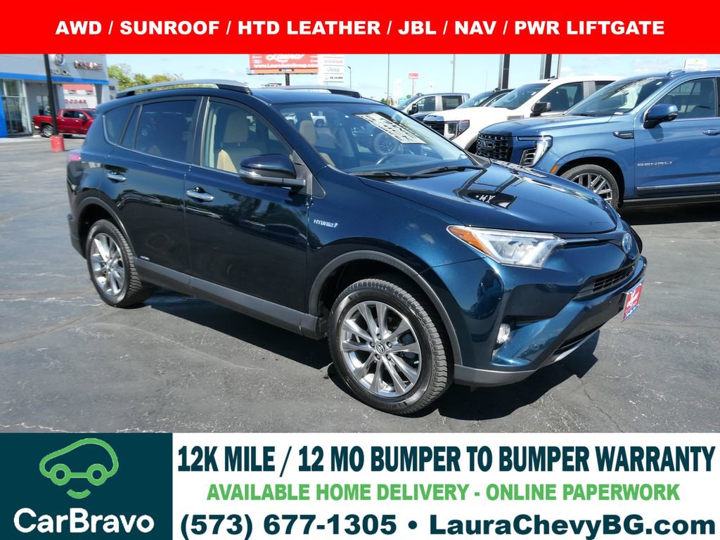 Used 2018 Toyota RAV4 Limited w/ Advanced Technology Package AWD/4WD image 1