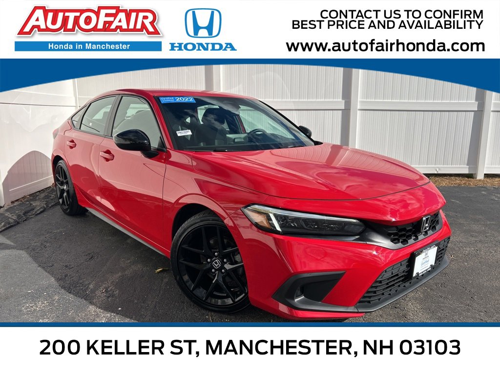 Certified 2022 Honda Civic Sport