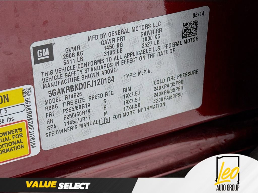 Used 2015 Buick Enclave Leather image 33