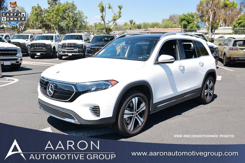 Used 2023 Mercedes-Benz EQB 350 4MATIC SUV w/ Exclusive Package image 1