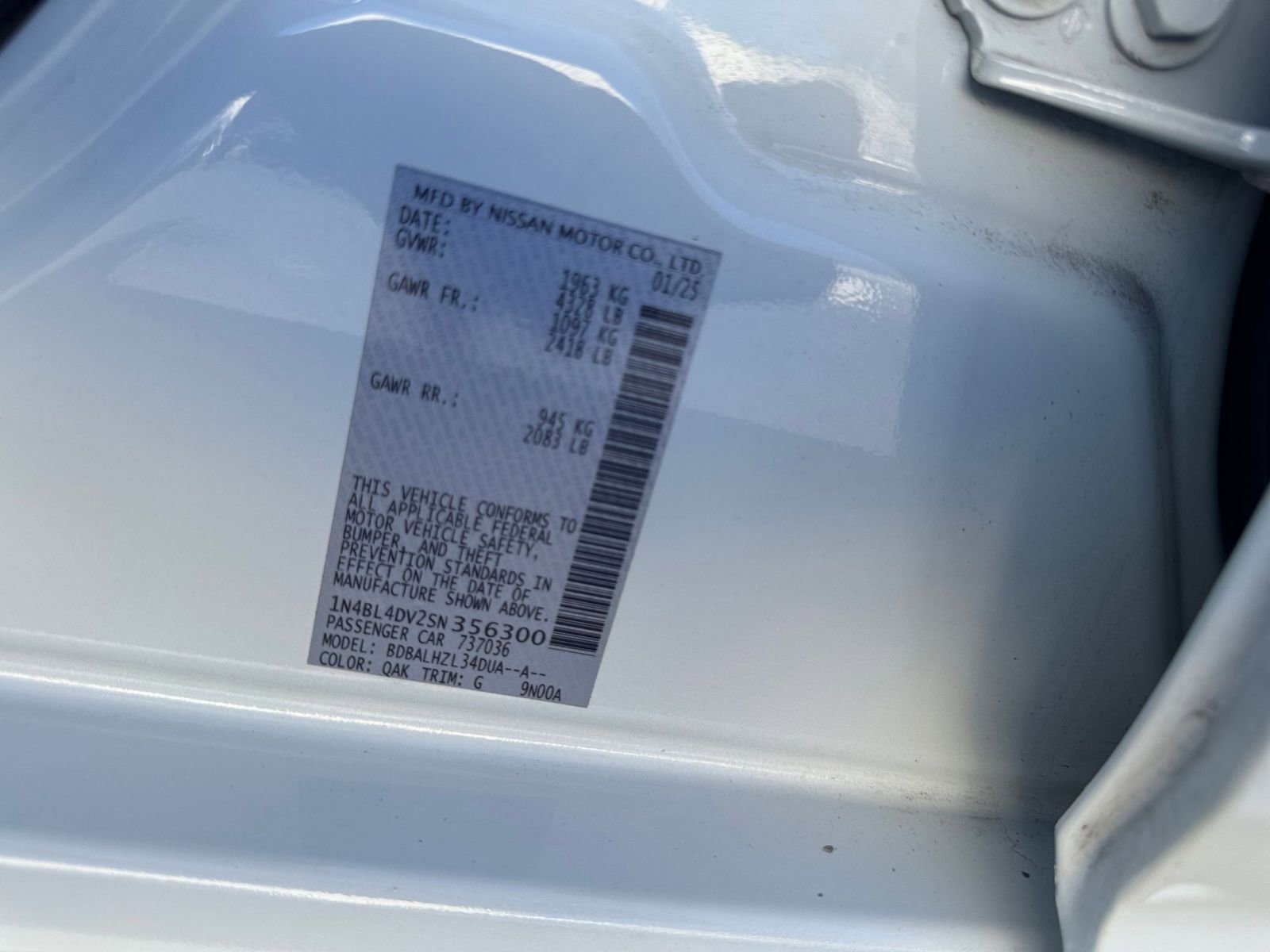 Used 2025 Nissan Altima 2.5 SV image 22