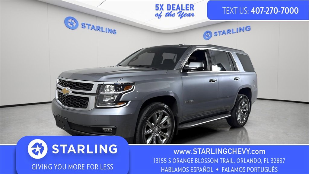 Used 2018 Chevrolet Tahoe LT w/ Luxury Package