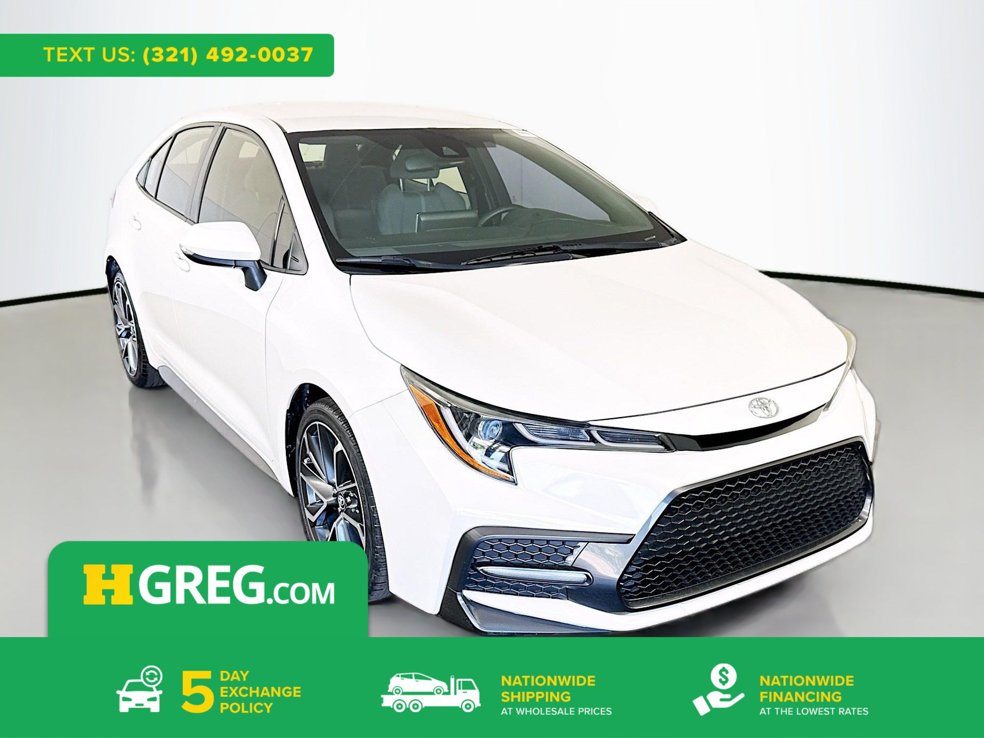 Used 2020 Toyota Corolla SE FWD image 1