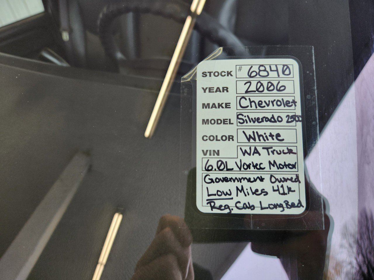 Used 2006 Chevrolet Silverado 2500 W/T image 13