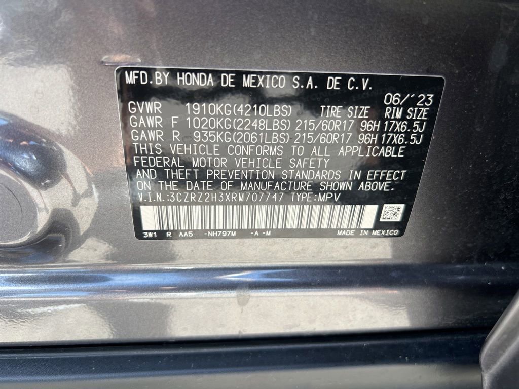 Used 2024 Honda HR-V LX image 31