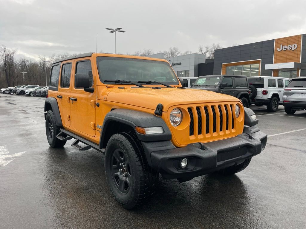 Certified 2018 Jeep Wrangler Unlimited Sport image 1