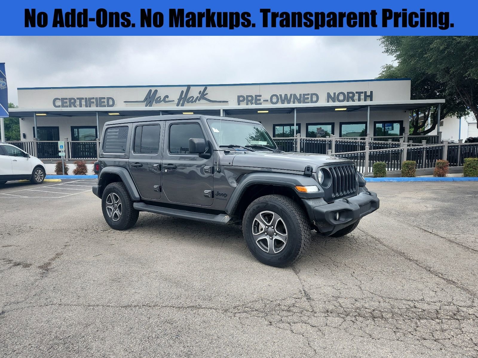 Used 2022 Jeep Wrangler Unlimited Sport w/ Sun And Sound Package AWD/4WD image 1