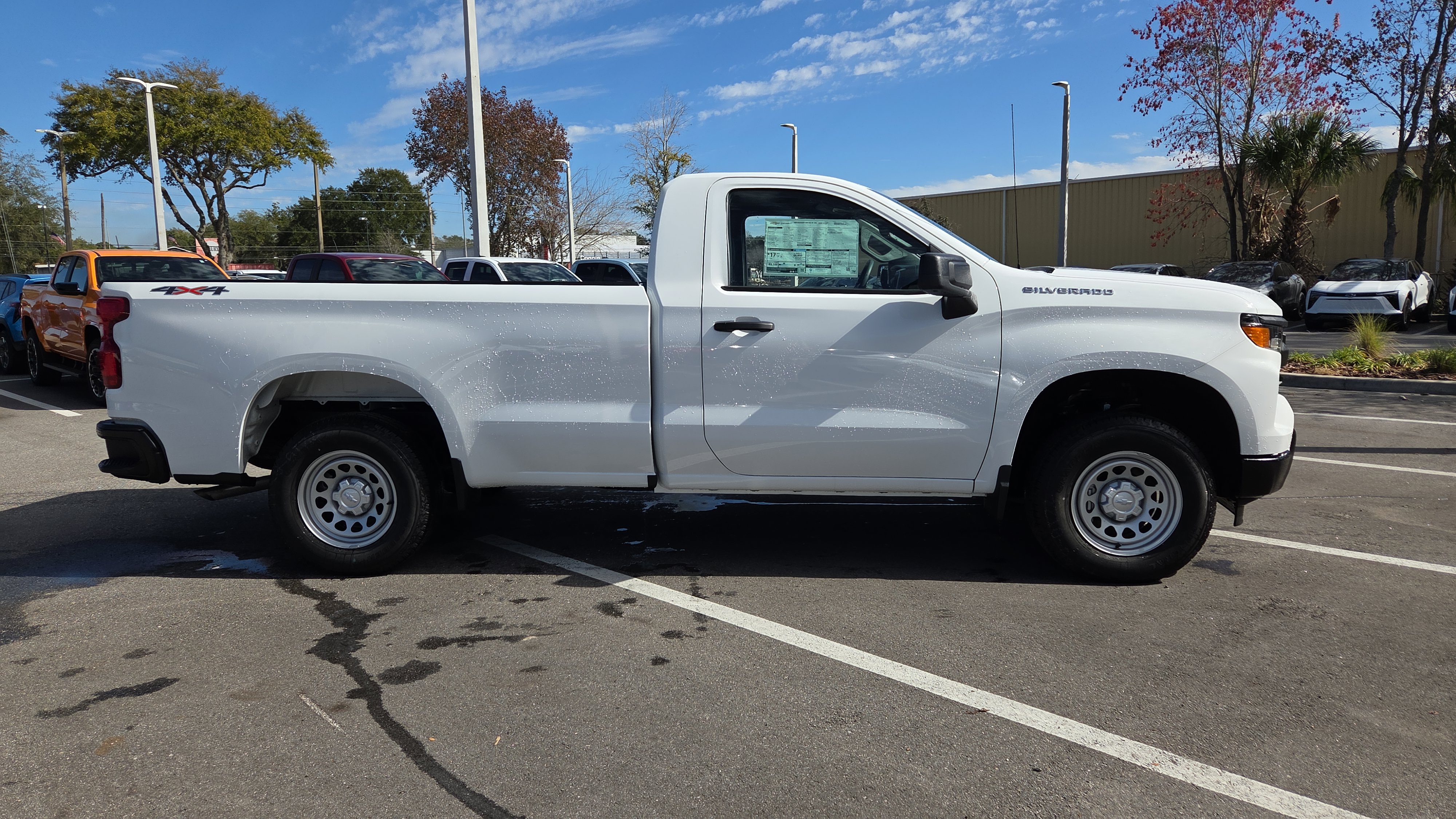New 2025 Chevrolet Silverado 1500 W/T w/ WT Value Package AWD/4WD image 9