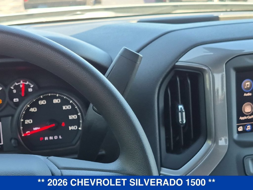 New 2026 Chevrolet Silverado 1500 Custom w/ Turbomax Blackout Package AWD/4WD image 26
