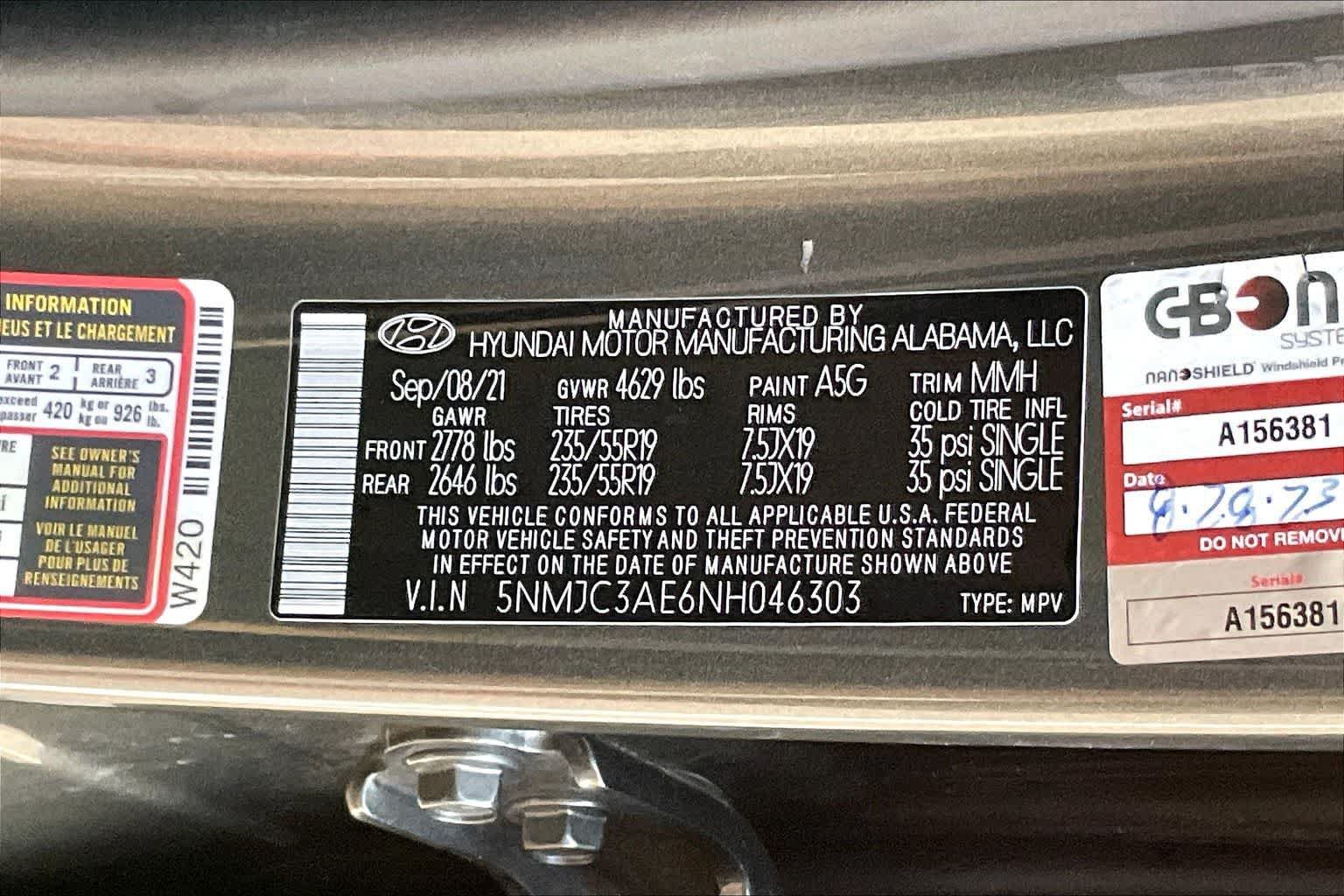 Used 2022 Hyundai Tucson SEL w/ Convenience + Premium Package FWD image 18