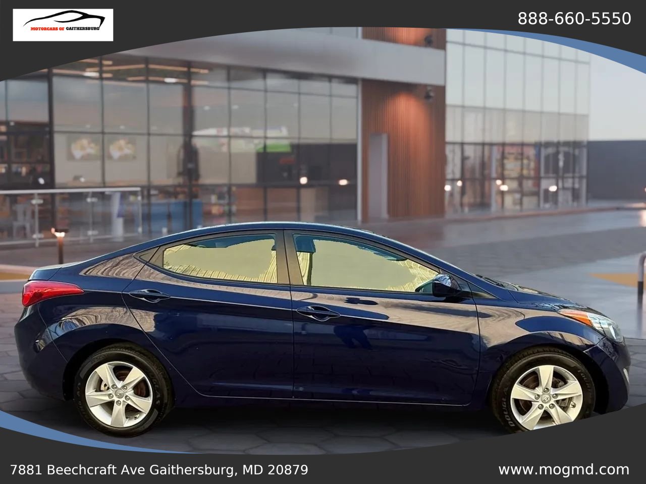 Used 2013 Hyundai Elantra GLS w/ Preferred Pkg FWD image 3