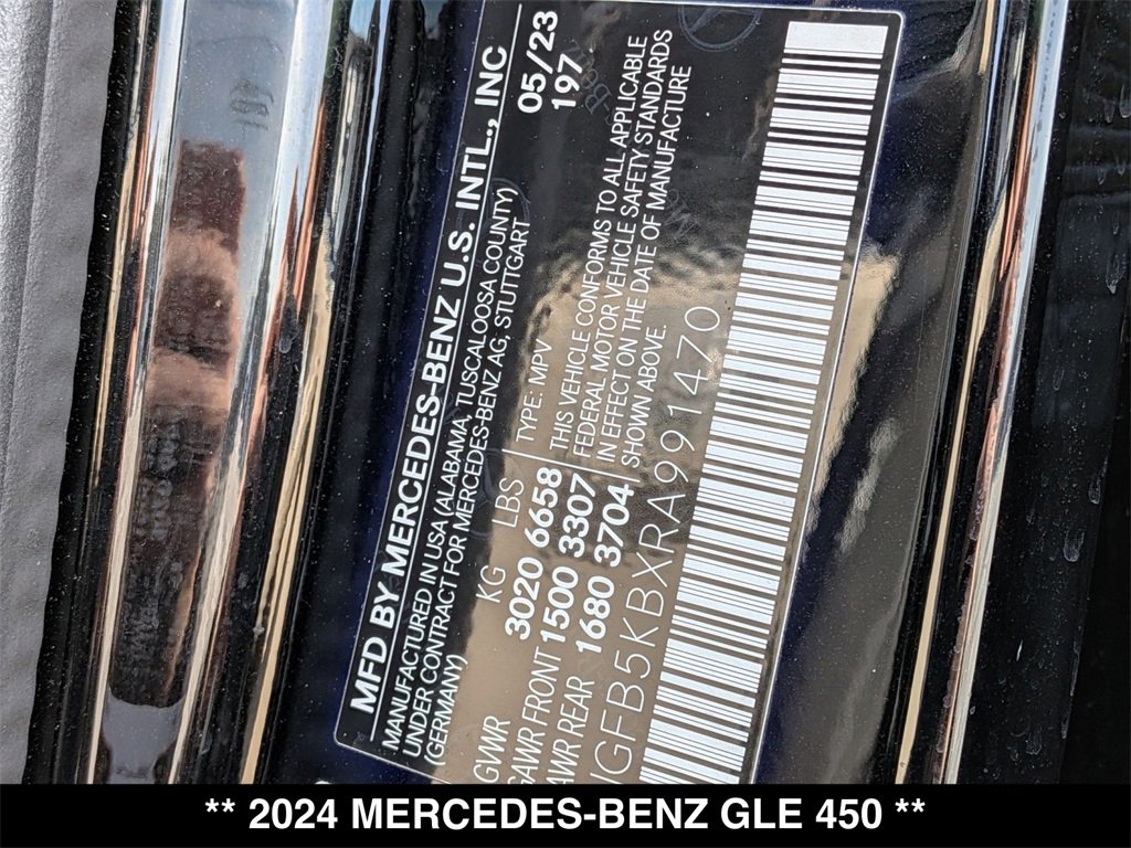 Certified 2024 Mercedes-Benz GLE 450 4MATIC image 32