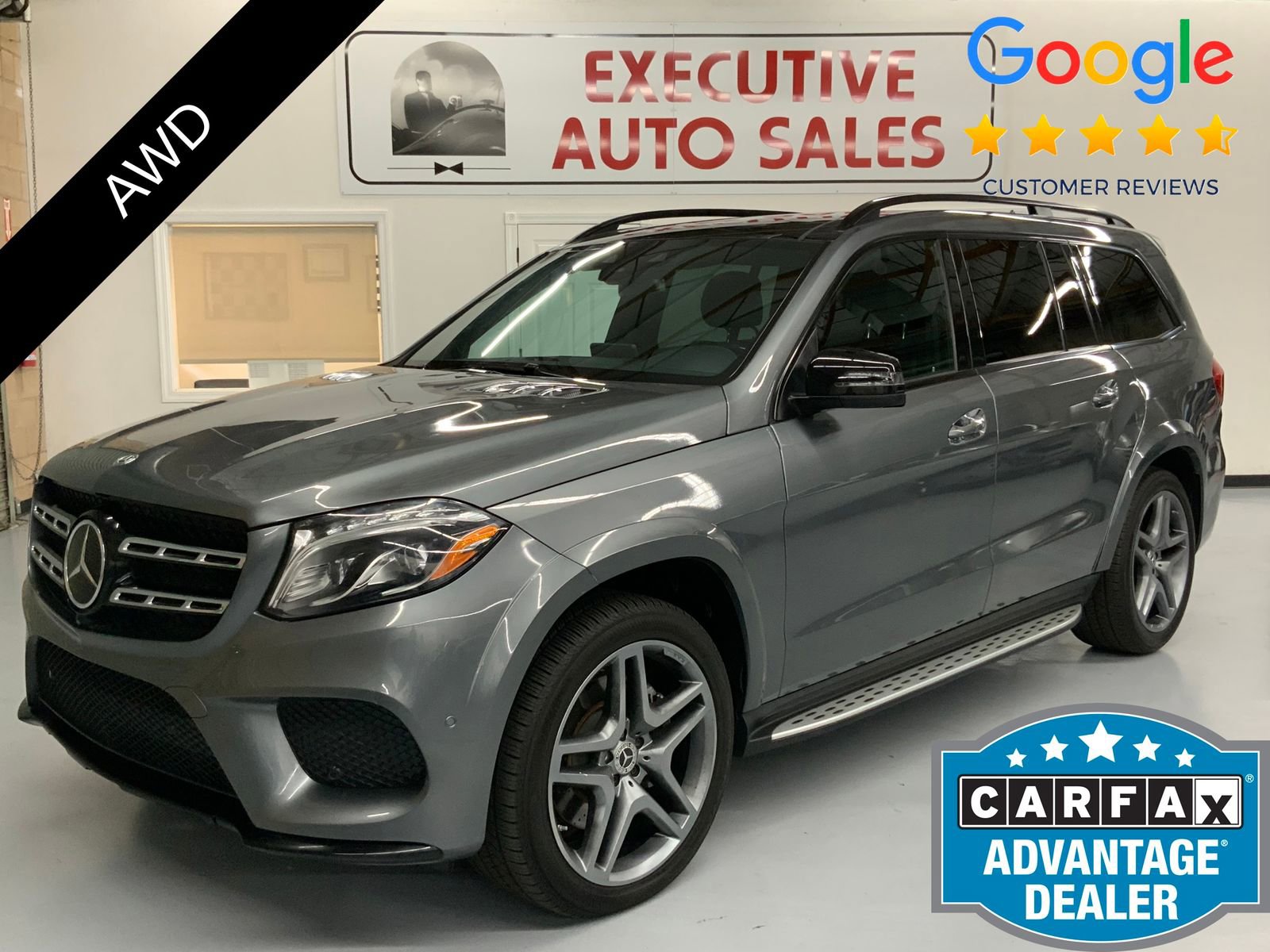 Used 2019 Mercedes-Benz GLS 550 4MATIC w/ Driver Assistance Package image 1