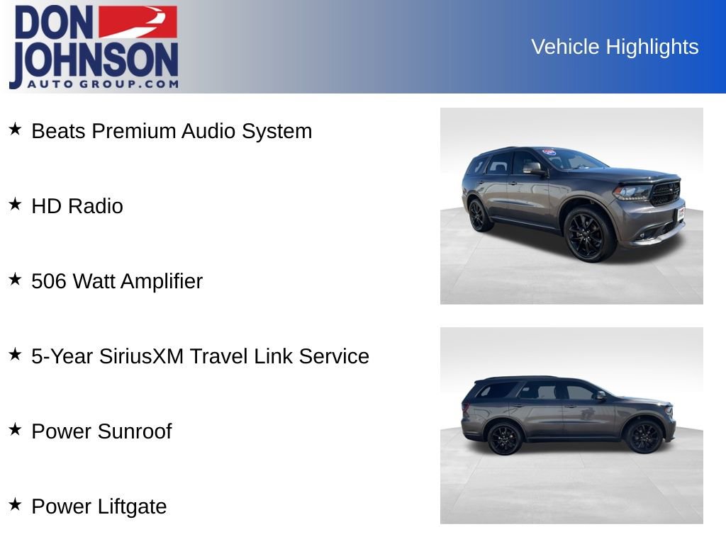 Used 2017 Dodge Durango GT w/ Premium Group image 13