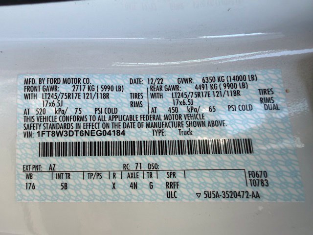 Certified 2022 Ford F350 Lariat w/ Lariat Ultimate Package AWD/4WD image 50