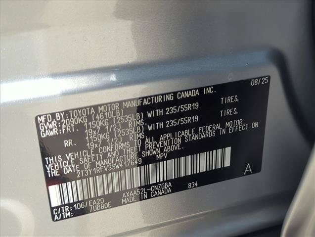 Certified 2025 Toyota RAV4 Limited w/ Weather Package FWD image 23