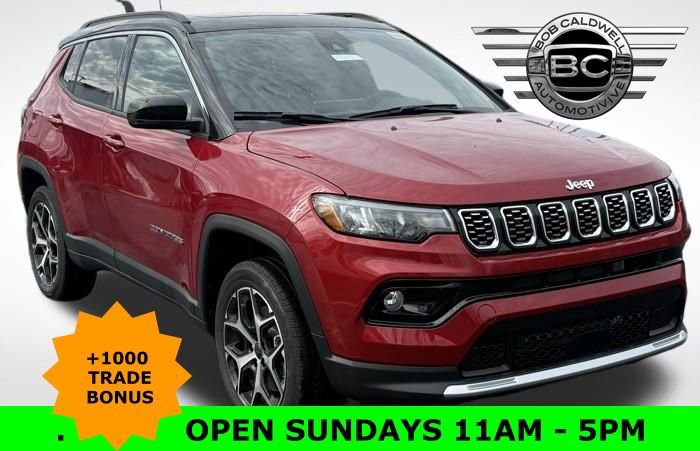 New 2026 Jeep Compass Limited w/ Sun, Sound & Navigation Group image 1