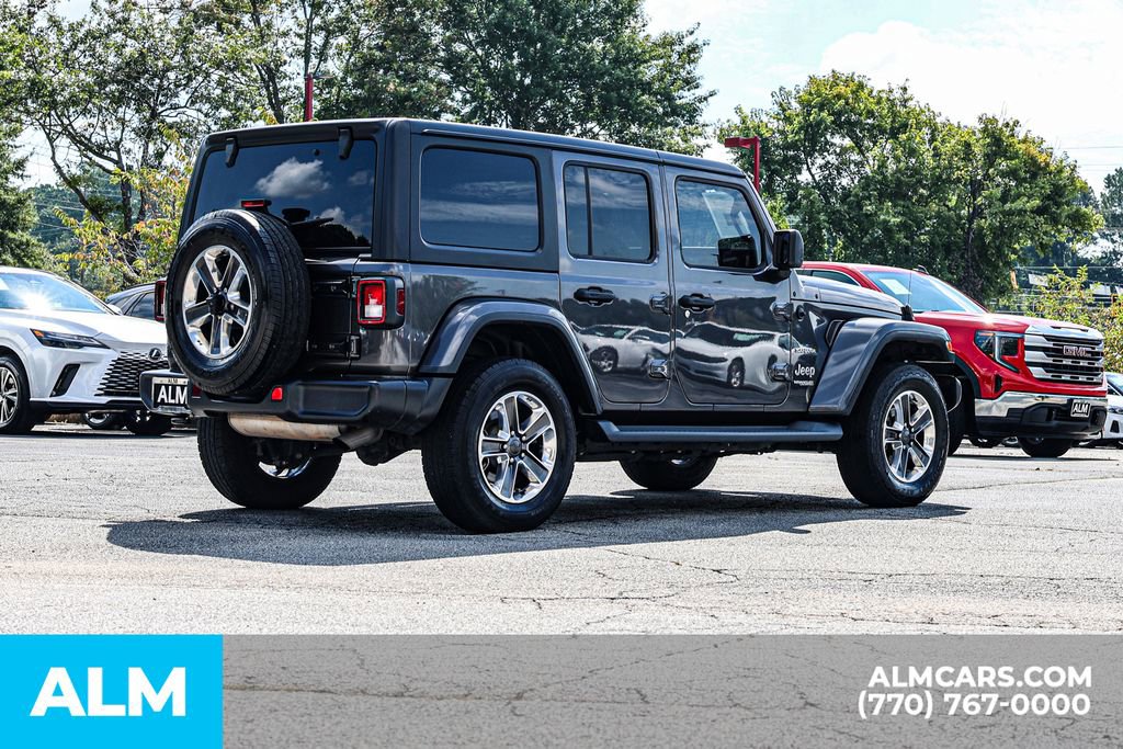 Used 2021 Jeep Wrangler Unlimited Sahara image 6