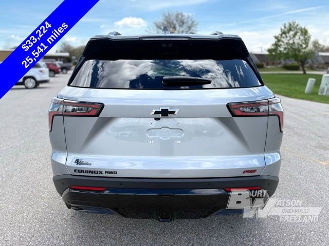Used 2025 Chevrolet Equinox RS w/ Safety and Technology Package AWD/4WD image 5