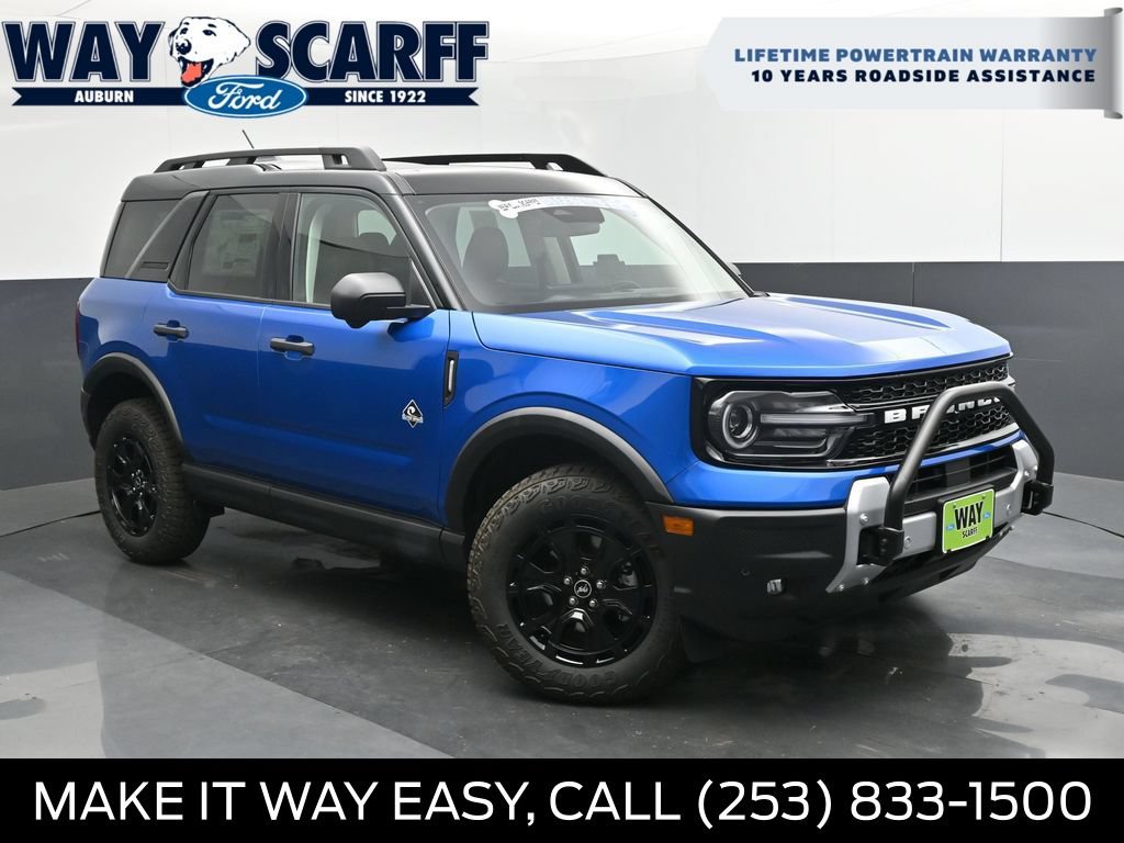 New 2025 Ford Bronco Sport Outer Banks w/ Sasquatch Outer Banks Package