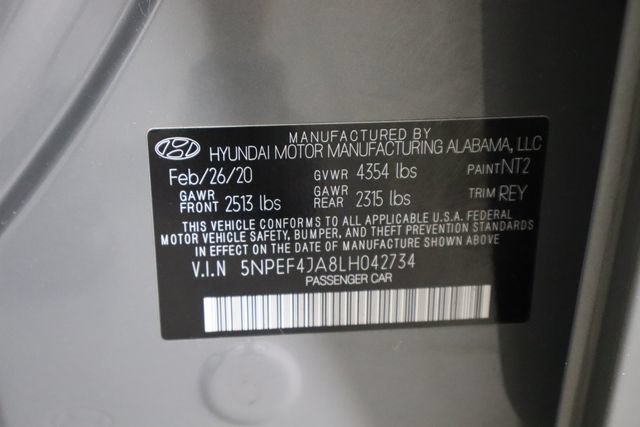 Used 2020 Hyundai Sonata SEL w/ Convenience Package FWD image 36